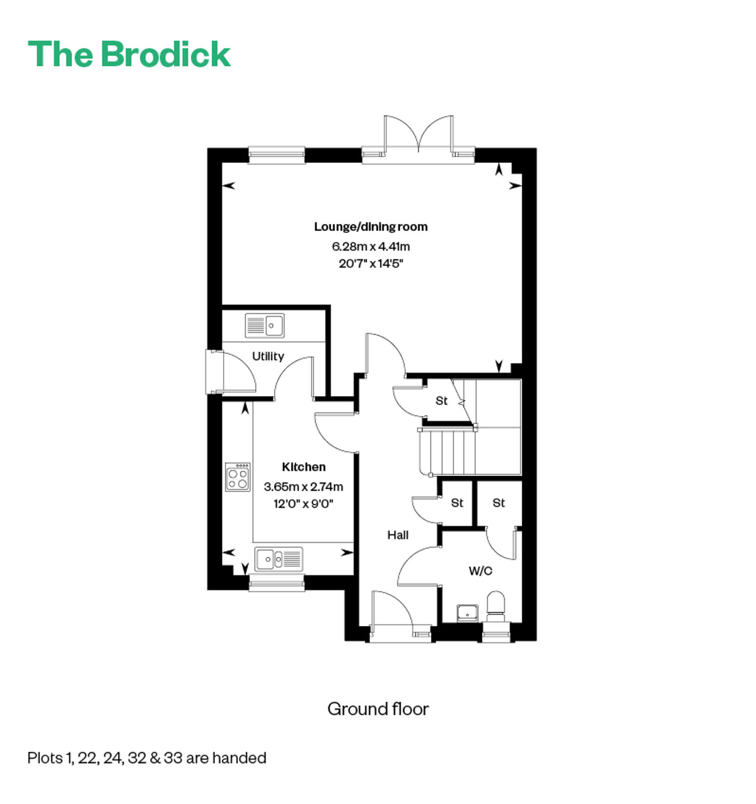 7311621 CALA WEST Weavers Brae Ph2 Floorplan Operational Efficiencies Web Floorplans Brodick GF 800X1200