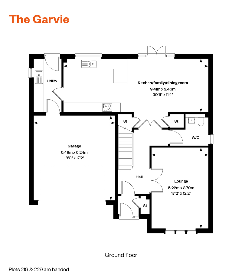 The Garvie ground floor 