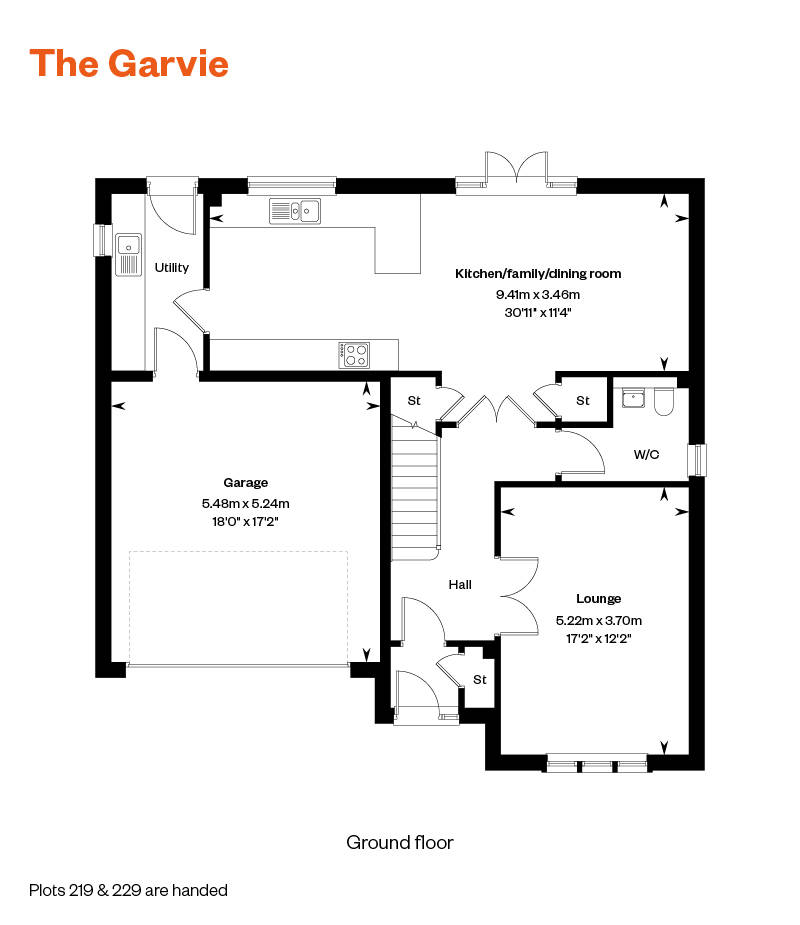 The Garvie ground floor 