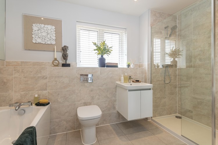 Bathroom 2 New homes in Chipping Norton Willow House type