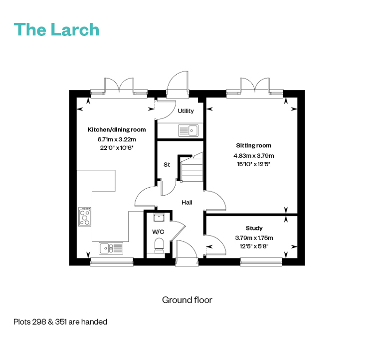 Langmead Place Phase 2 Floorplans The Larch GF