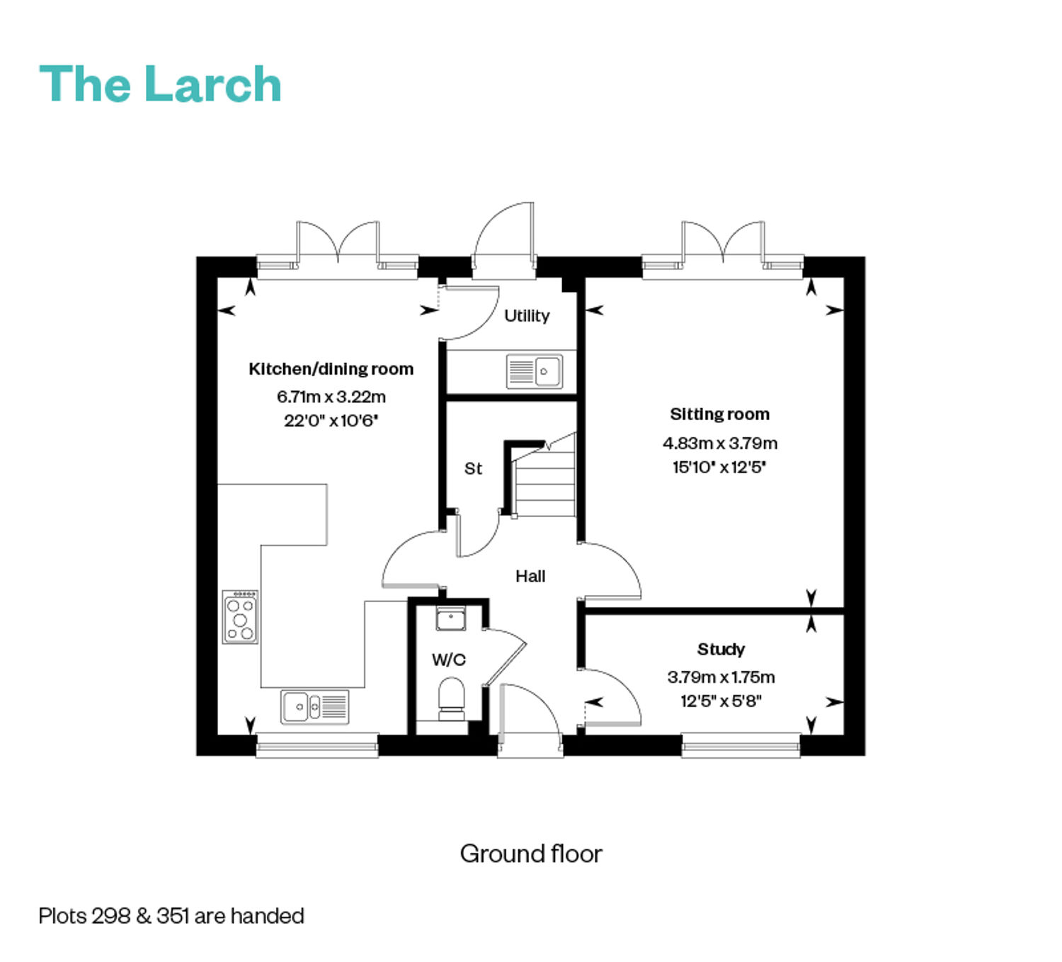 Langmead Place Phase 2 Floorplans The Larch GF