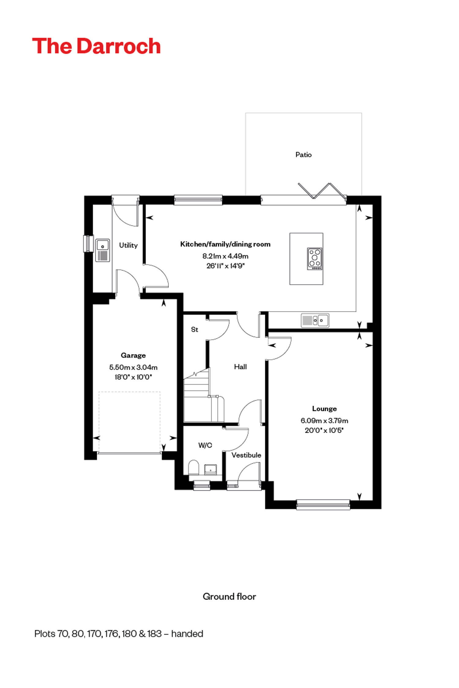 5363231 CALA WEST Cornhill Village Home Styles Web Floorplans 800X1200 The Darroch GF 7454592