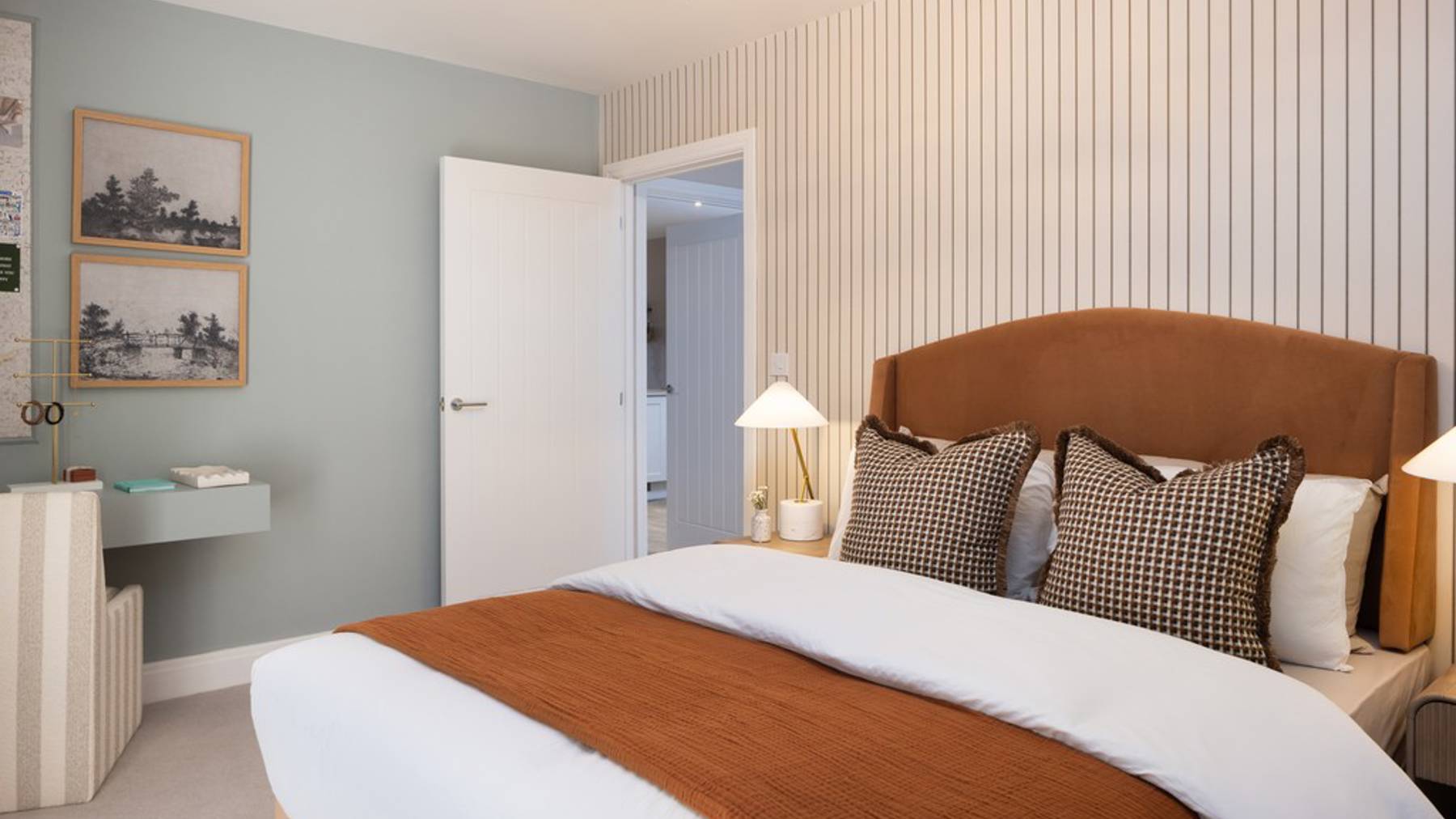 Bowke House ground floor show apartment | Bedroom two