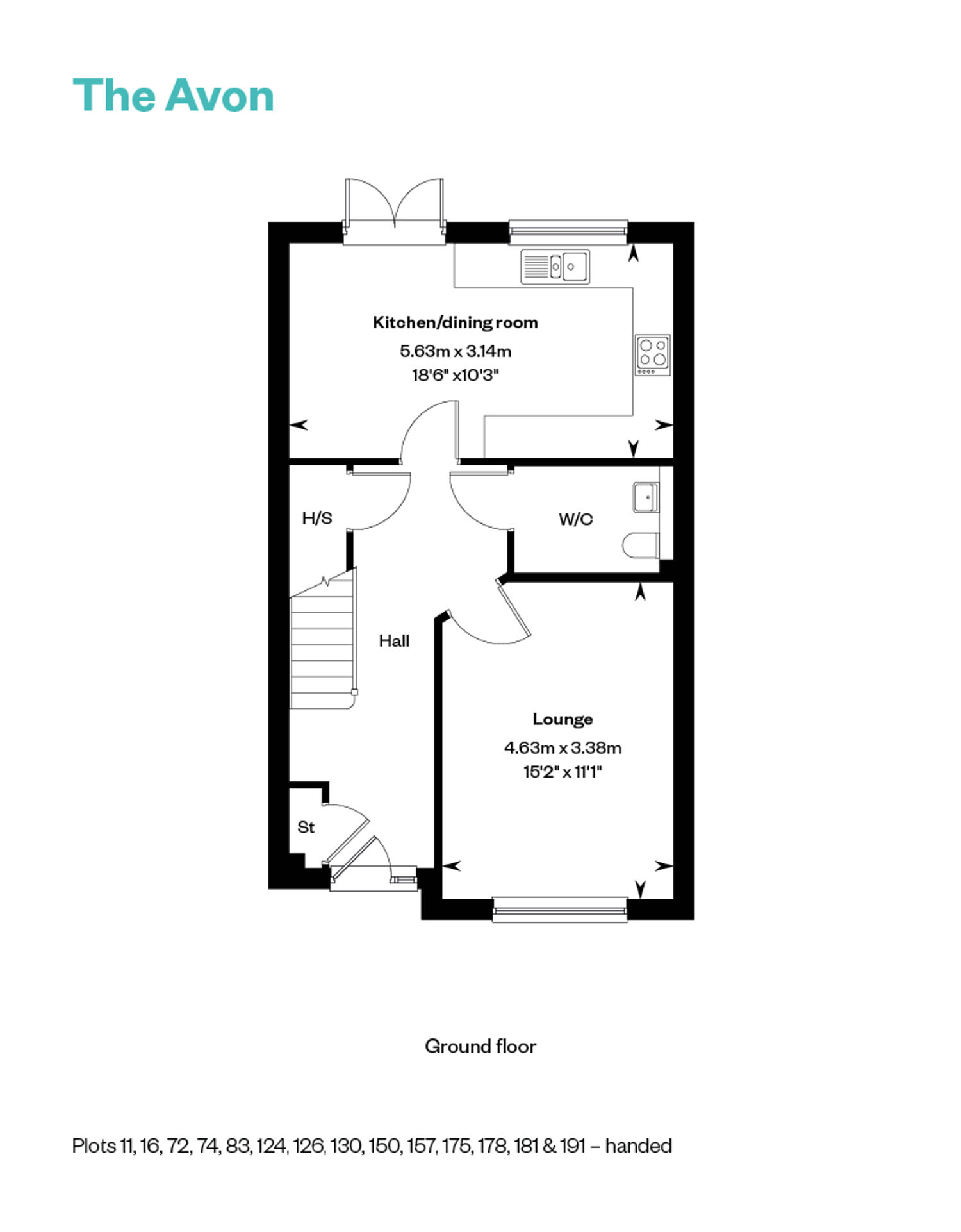 5958729 CALA WEST Aurs Meadows Web Floorplans 800X1200 The Avon GF
