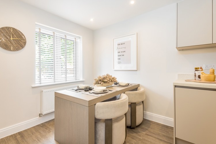 Rose house type dining area, 3 bedroom house for sale in Bicester