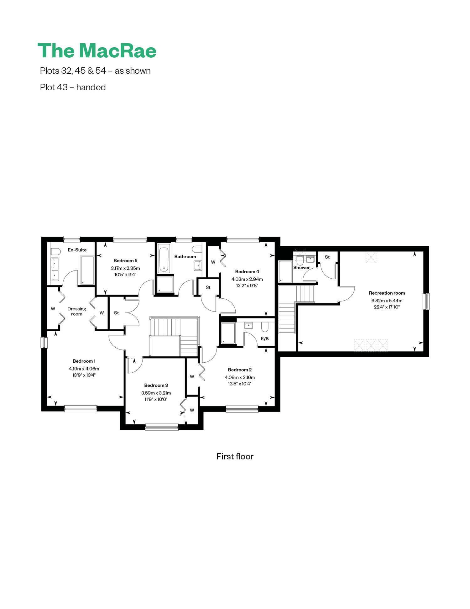 4150387 CALA WEST Ballagan Woods Web Floorplans The Macrae FF 885X1146px