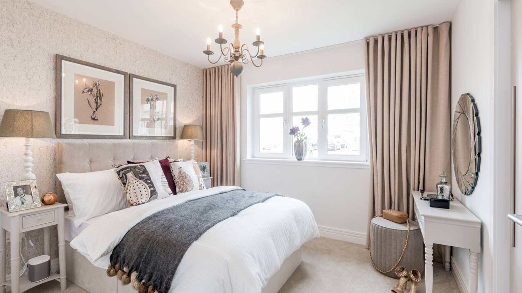 Burwell Apartments SF 2 Bed Netherhall Bedroom 