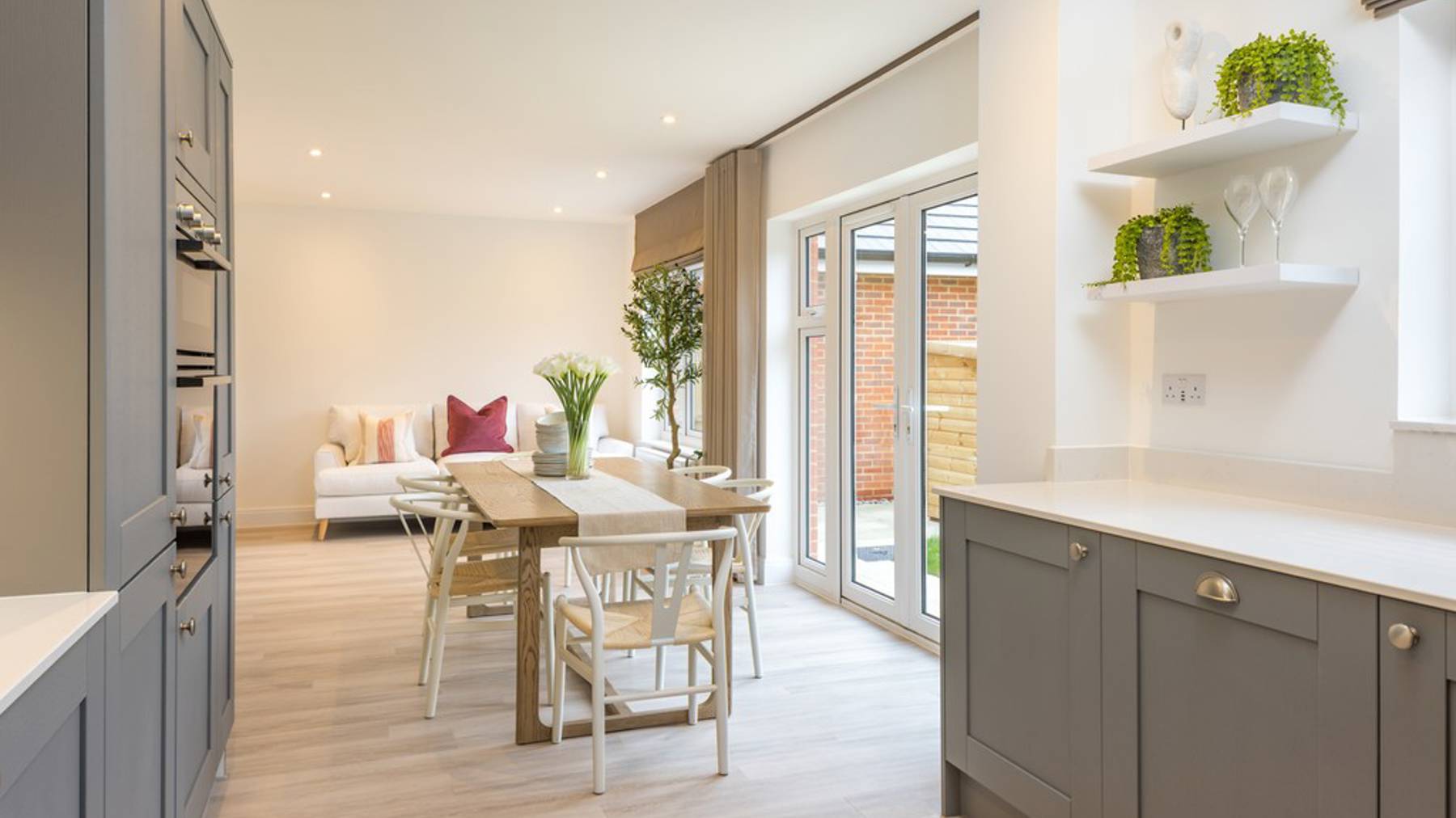Poplar kitchen /dining room - Nobel Park Phase 2