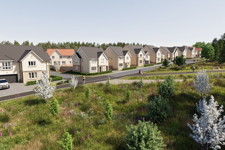 3, 4 & 5 bedroom homes in Fife | Close to Aberdour Train Station and Silver Sands Beach | Hillside Gardens