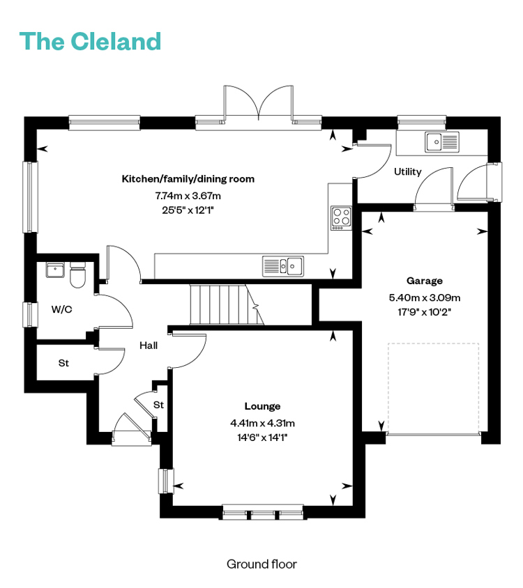 Green Bank at Grandhome 3 and 4 bedroom homes in Bridge of Don