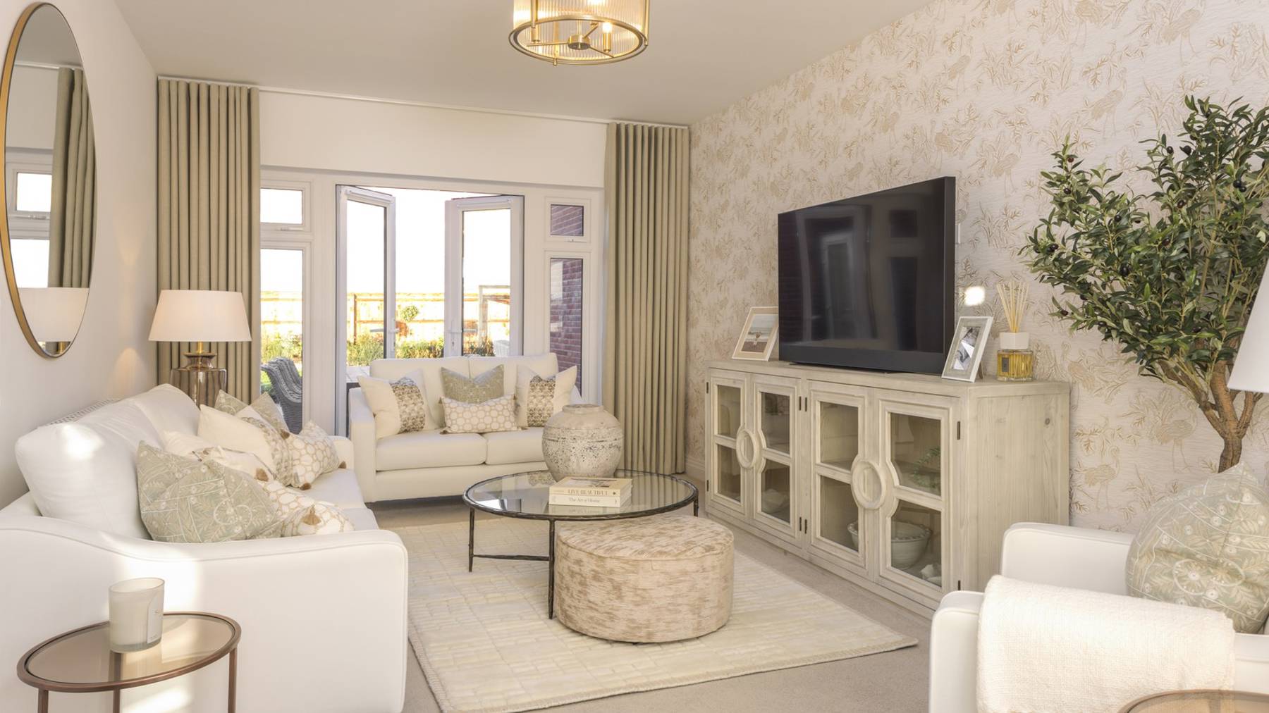New homes in Chipping Norton Rowan house type sitting room