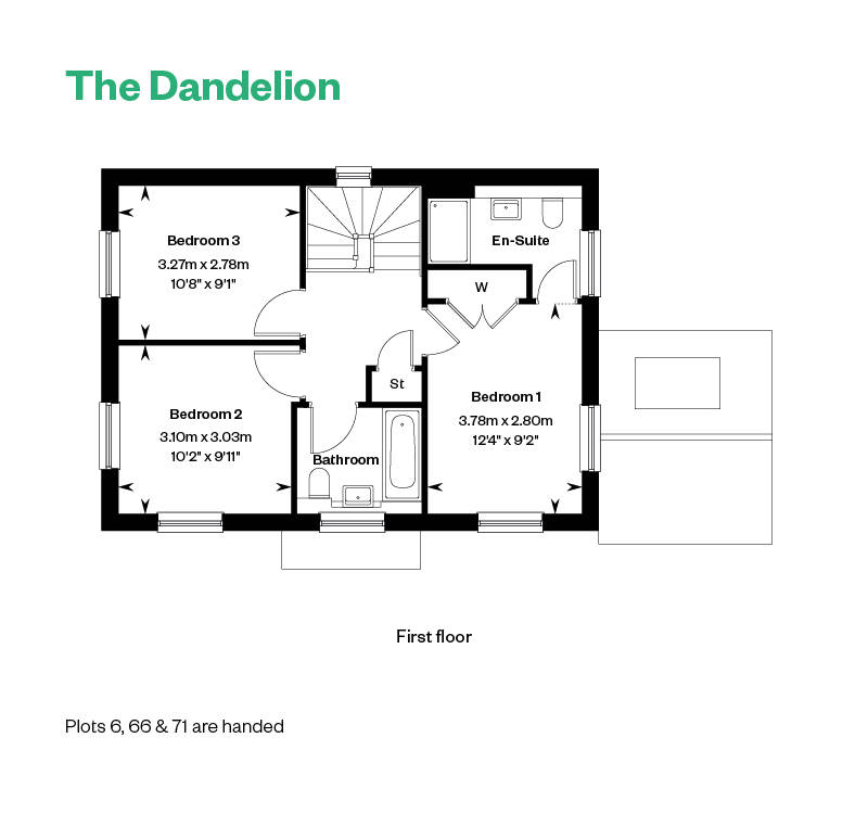 The Dandelion FF Wivenhoe Gardens, Essex