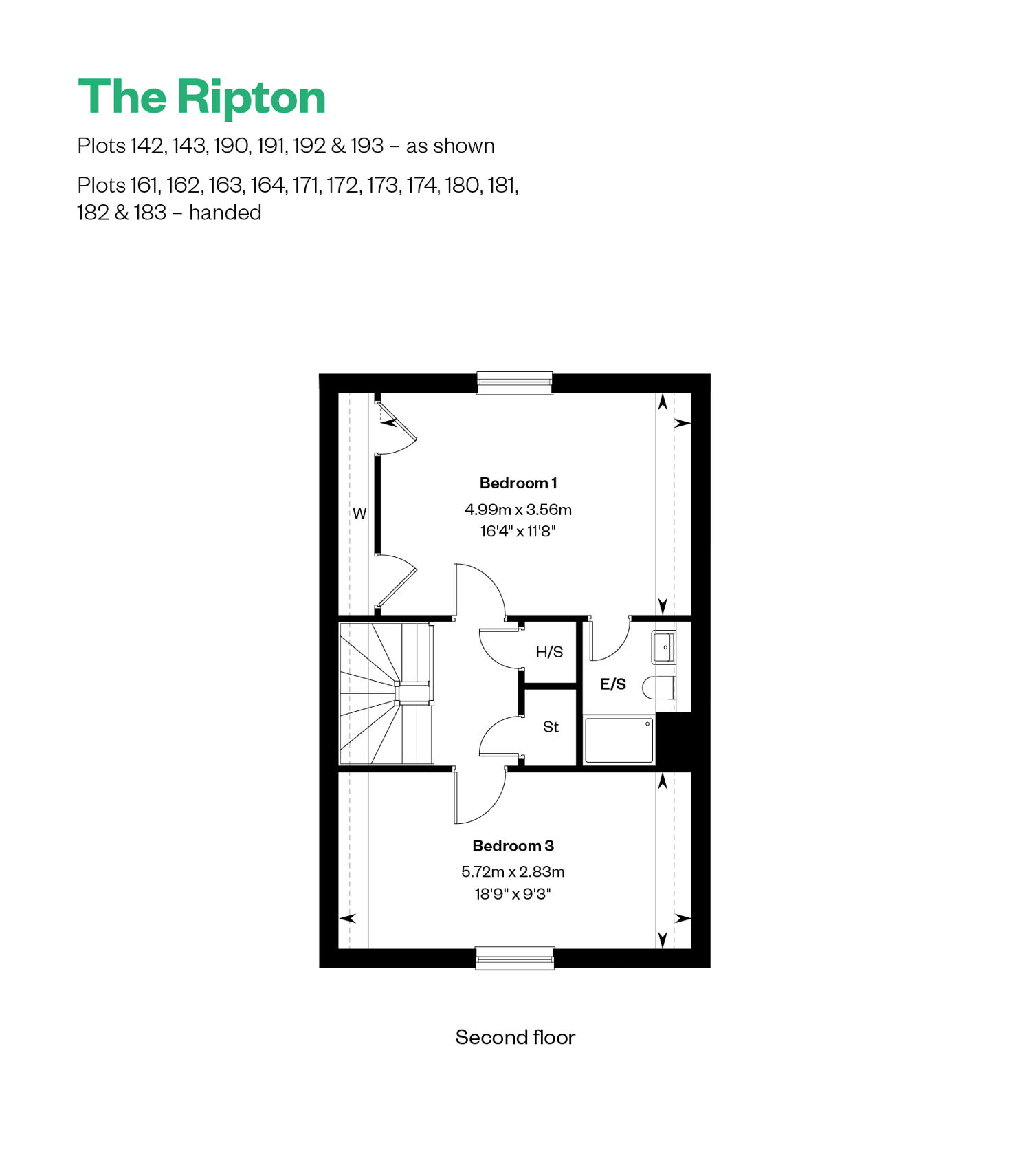 Netherhall Gardens The Ripton SF Plan