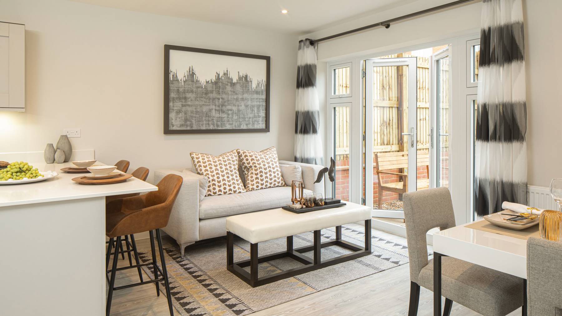 Family room of house for sale in Winchester, Hampshire