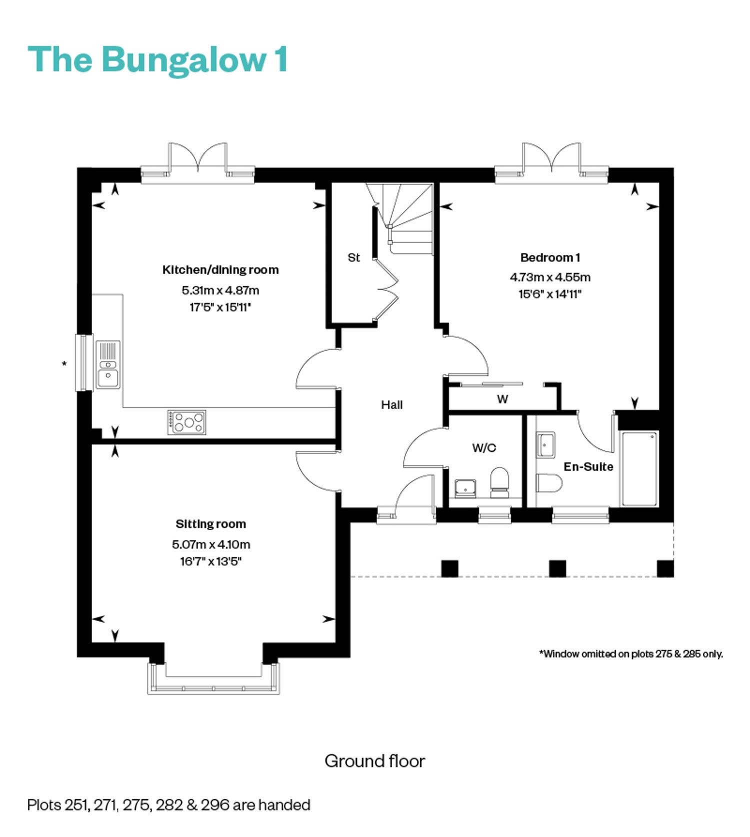 Langmead Place Phase 2 Floorplan The Bungalow 1 GF