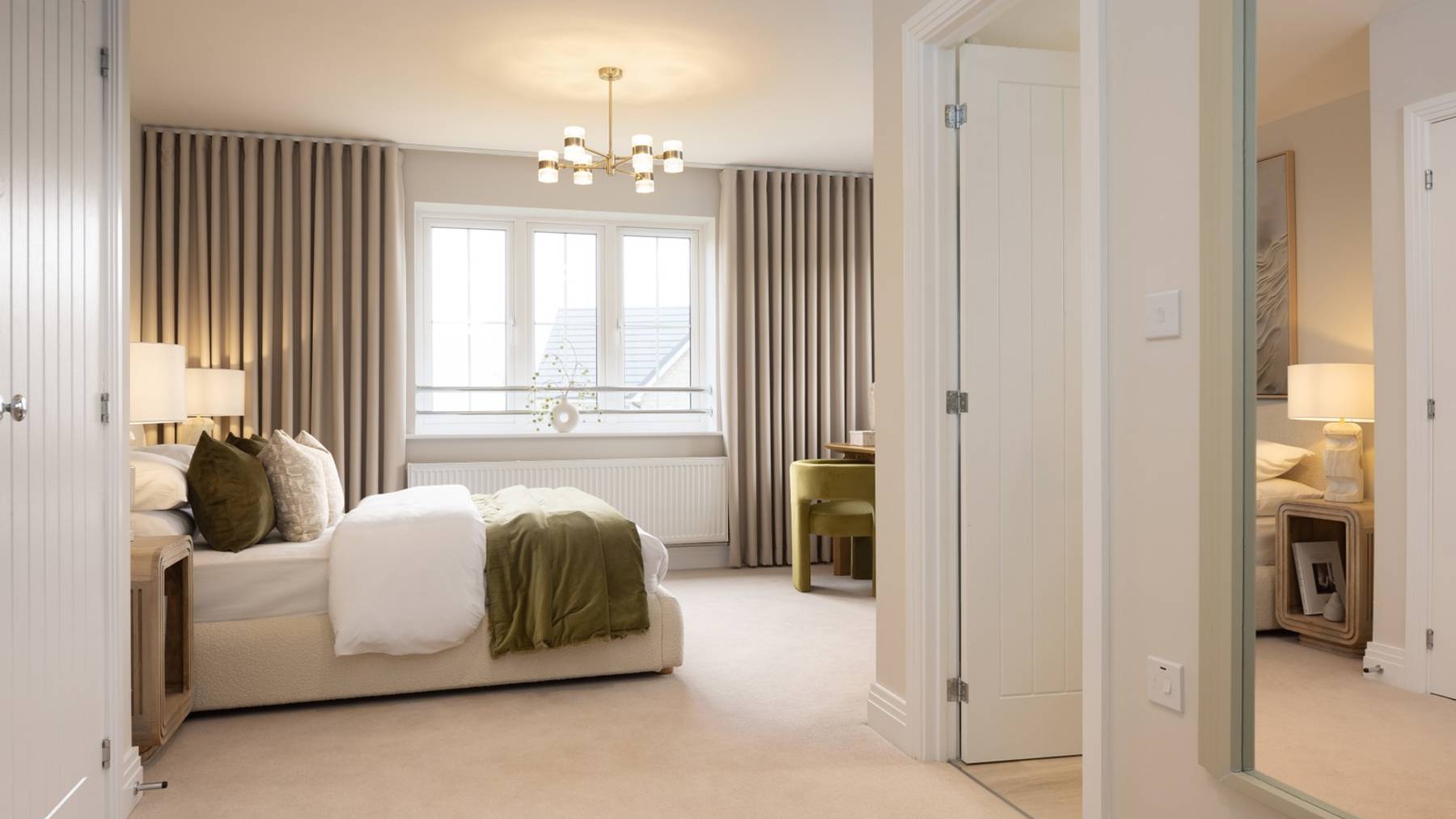 New homes in Chipping Norton The Rowan Bedroom 1