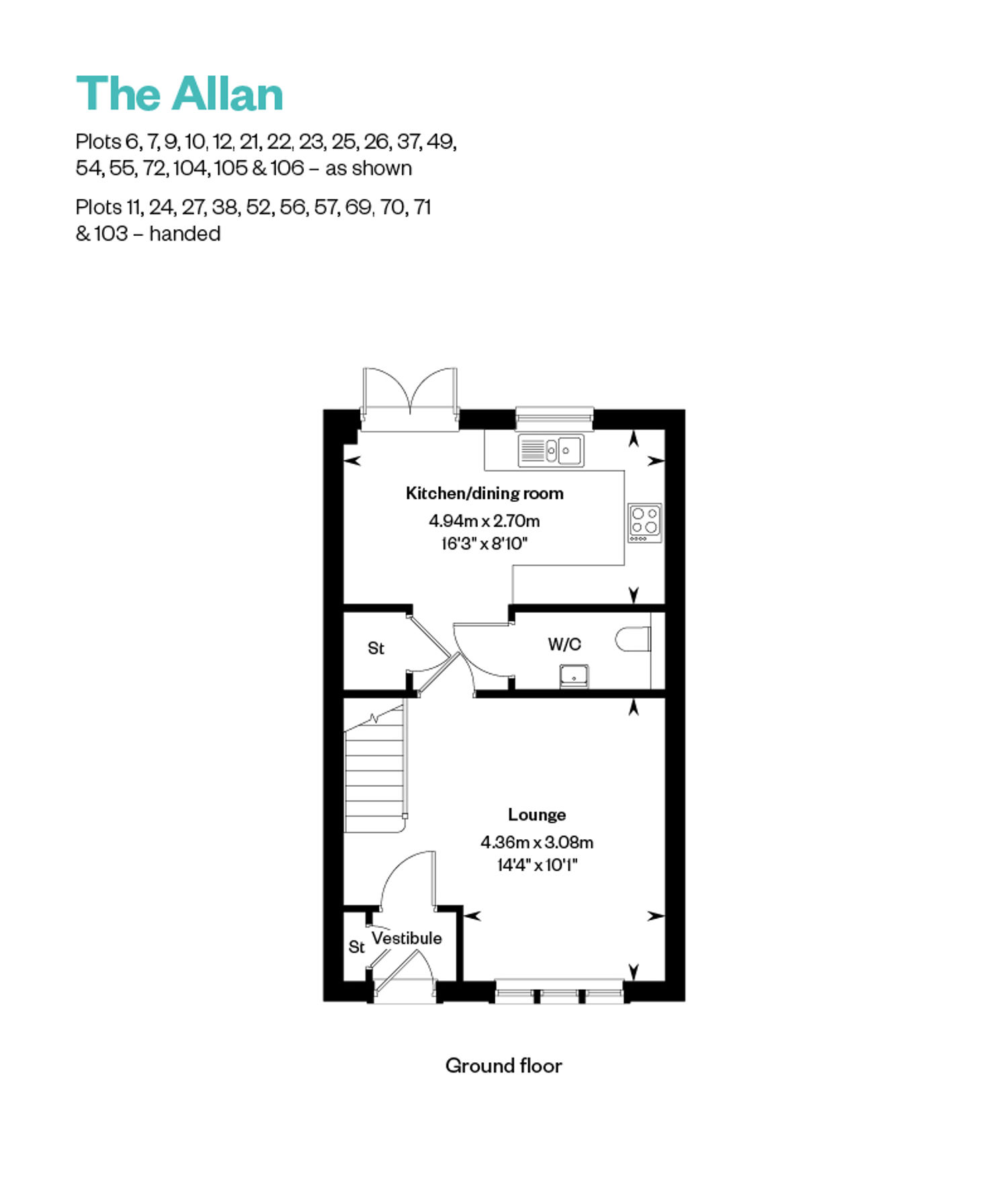 Millgate Lawns COMPOSITE The Allan Floorplan GF