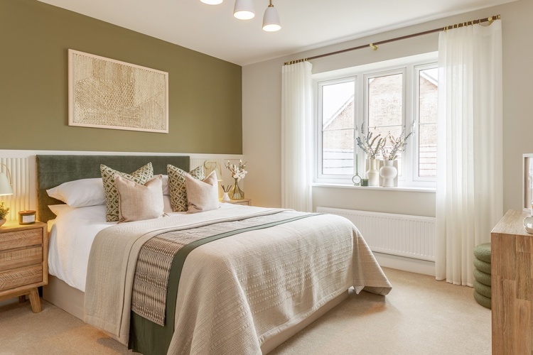 Photography of Cala's 4 bedroom Walnut showhome at Nobel Park. Houses for sale in Didcot, Oxfordshire. 
