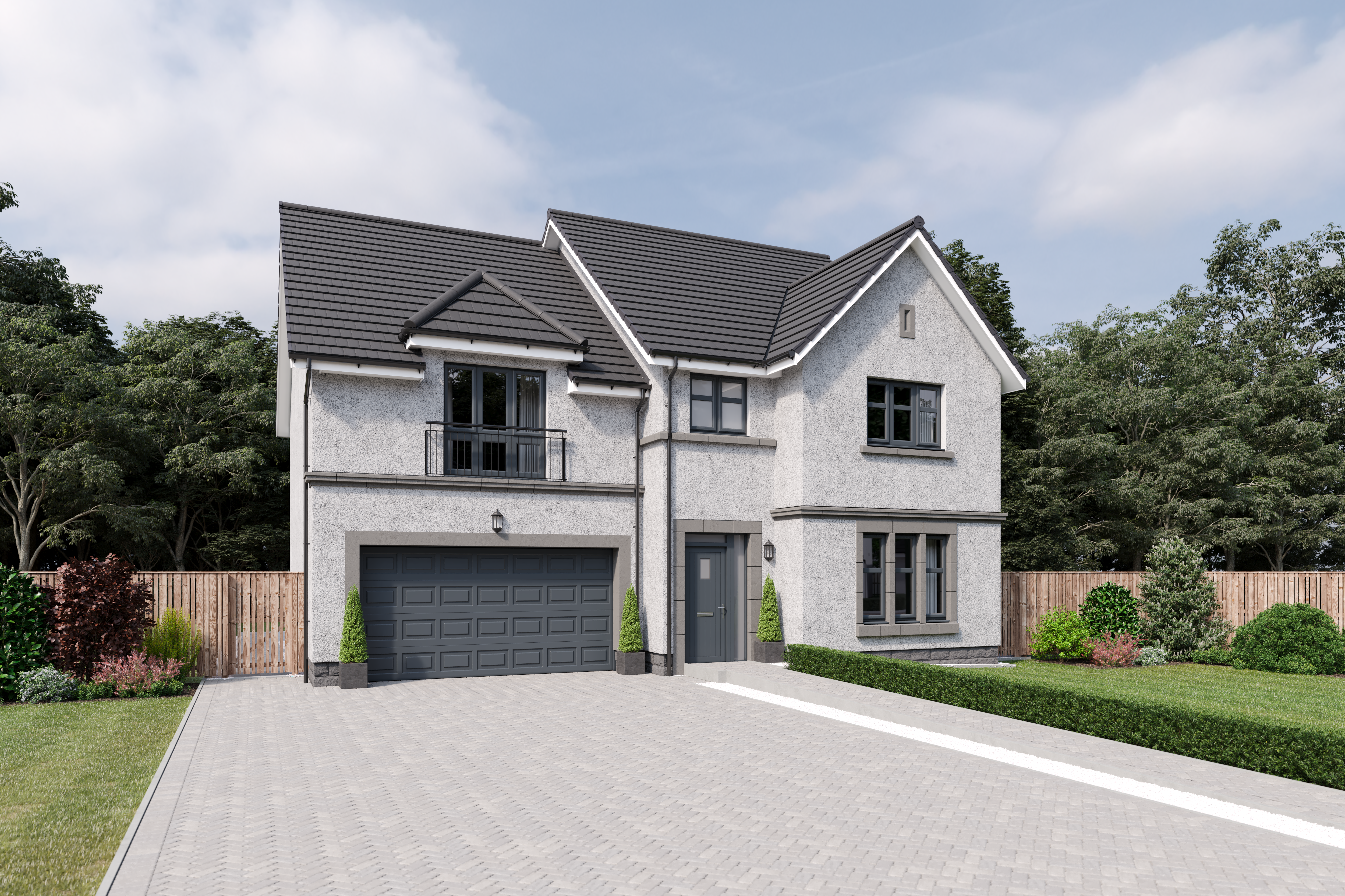 Conglass 5 bedroom home, the Garvie housetype 