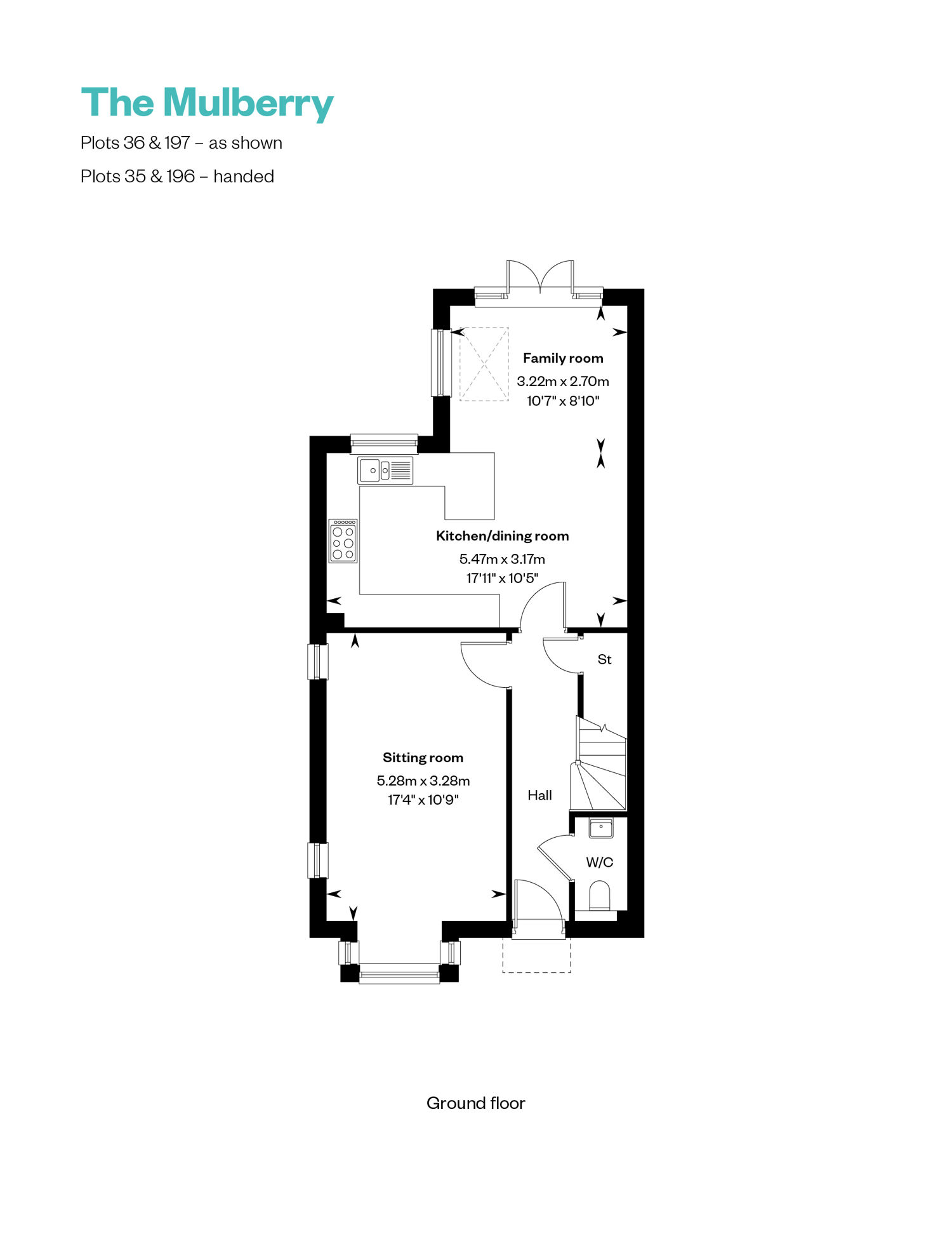 Floorplan of house for sale in Wimborne
