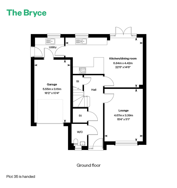 7311621 CALA WEST Weavers Brae Ph2 Floorplan Operational Efficiencies Web Floorplans Bryce GF 800X1200