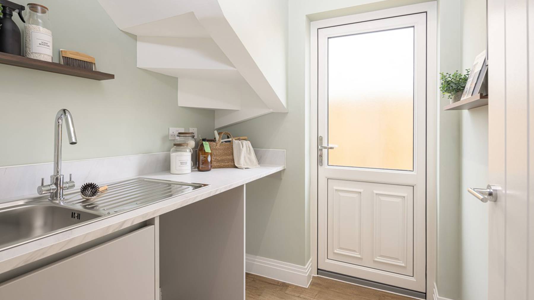 The Laurel Bliss Willows utility room