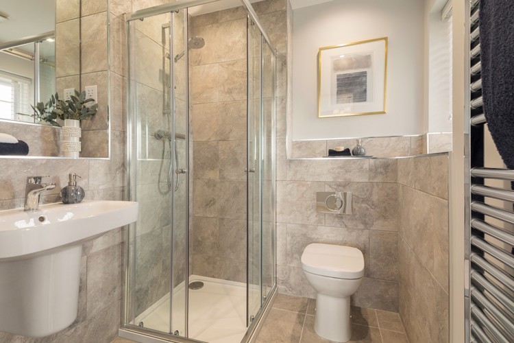 Indicative photography of the En-suite 2 area of a 5 bedroom home for sale built by CALA Homes at The Orchards, Purton, Wiltshire near Swindon