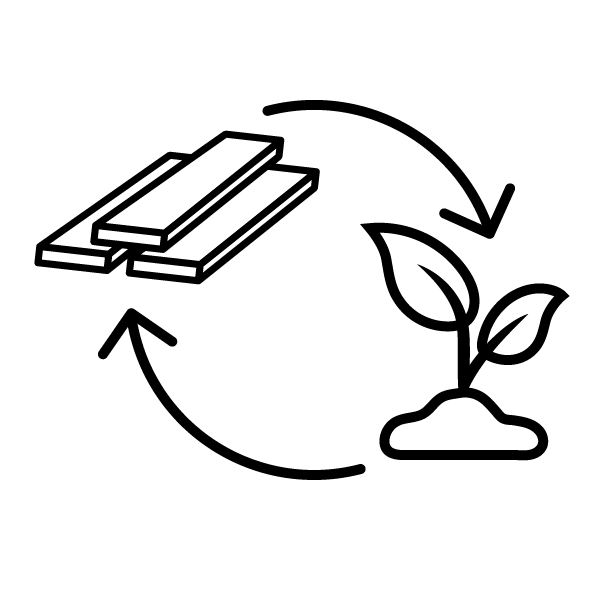 Sustainability Achievement Timber FSC PEFC Source Black