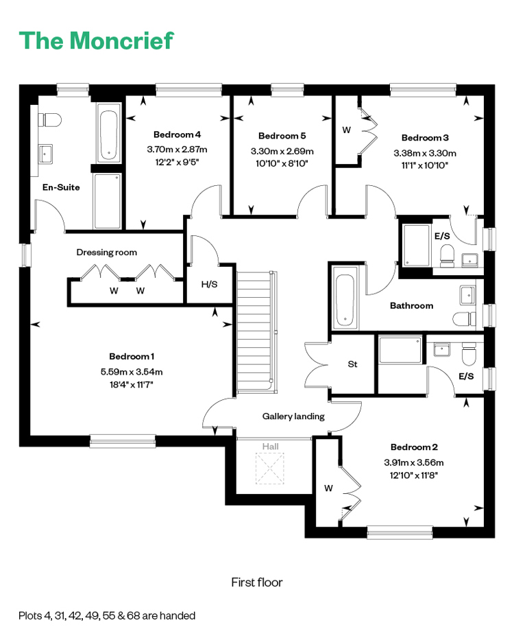 7795406 CALA WEST SCOTLAND BALLAGAN WOODS The Moncrief First Floor