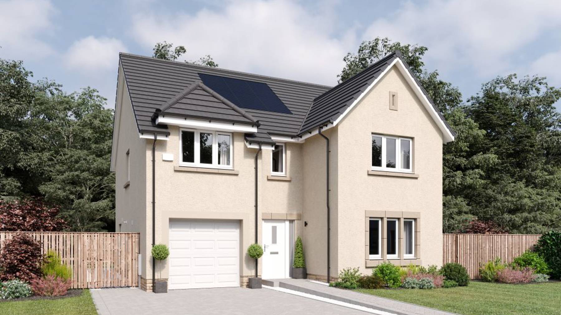 The Colville External CGI | 4 bedroom home for sale in Edinburgh