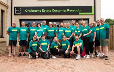 Cala celebrates record fundraising year handing over more than £220,000 to Samaritans in 2023