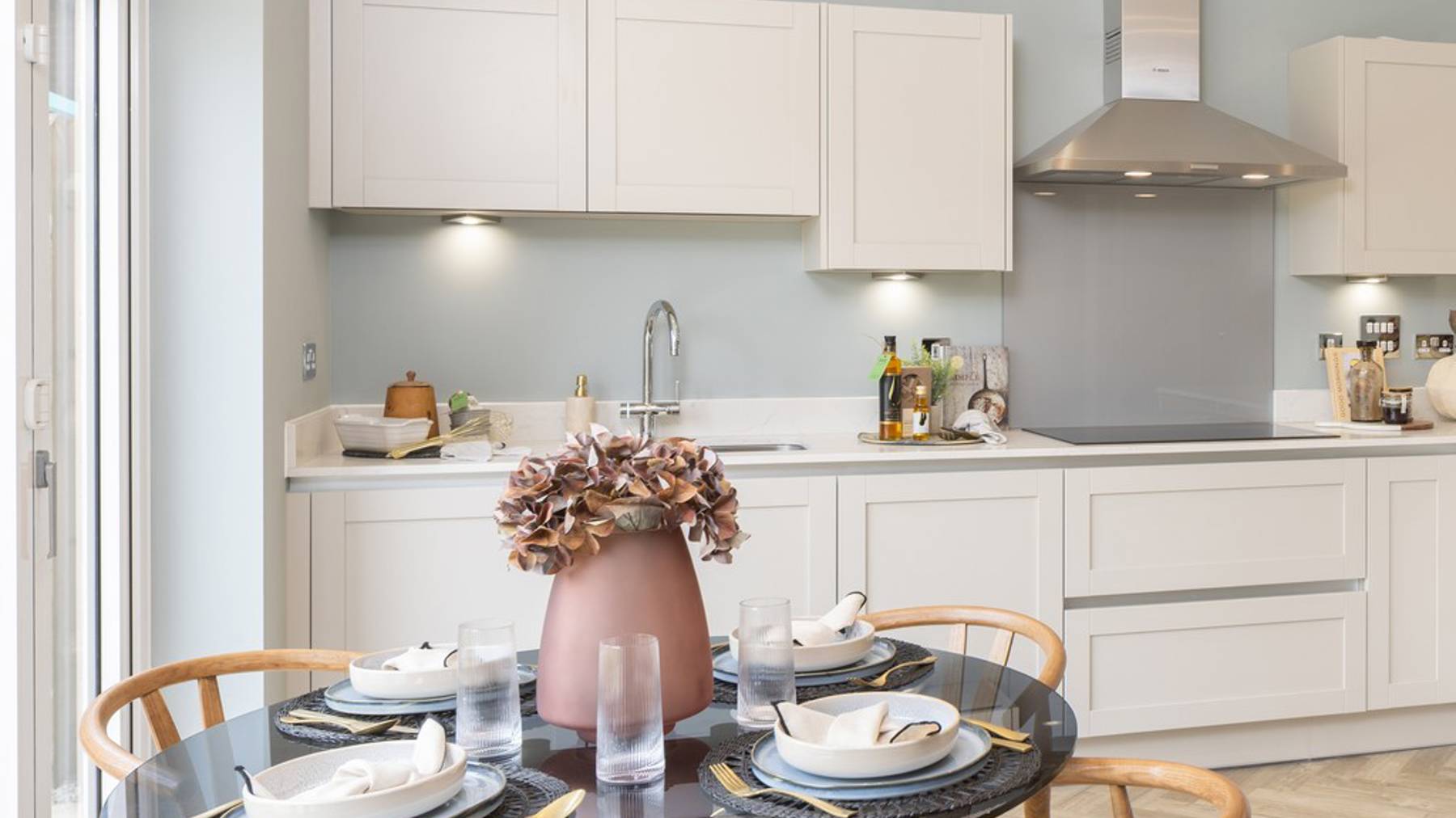 The Rusland Ayletts Green Kitchen Dining 