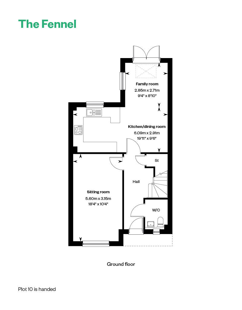 The Fennel GF Wivenhoe Gardens, Essex