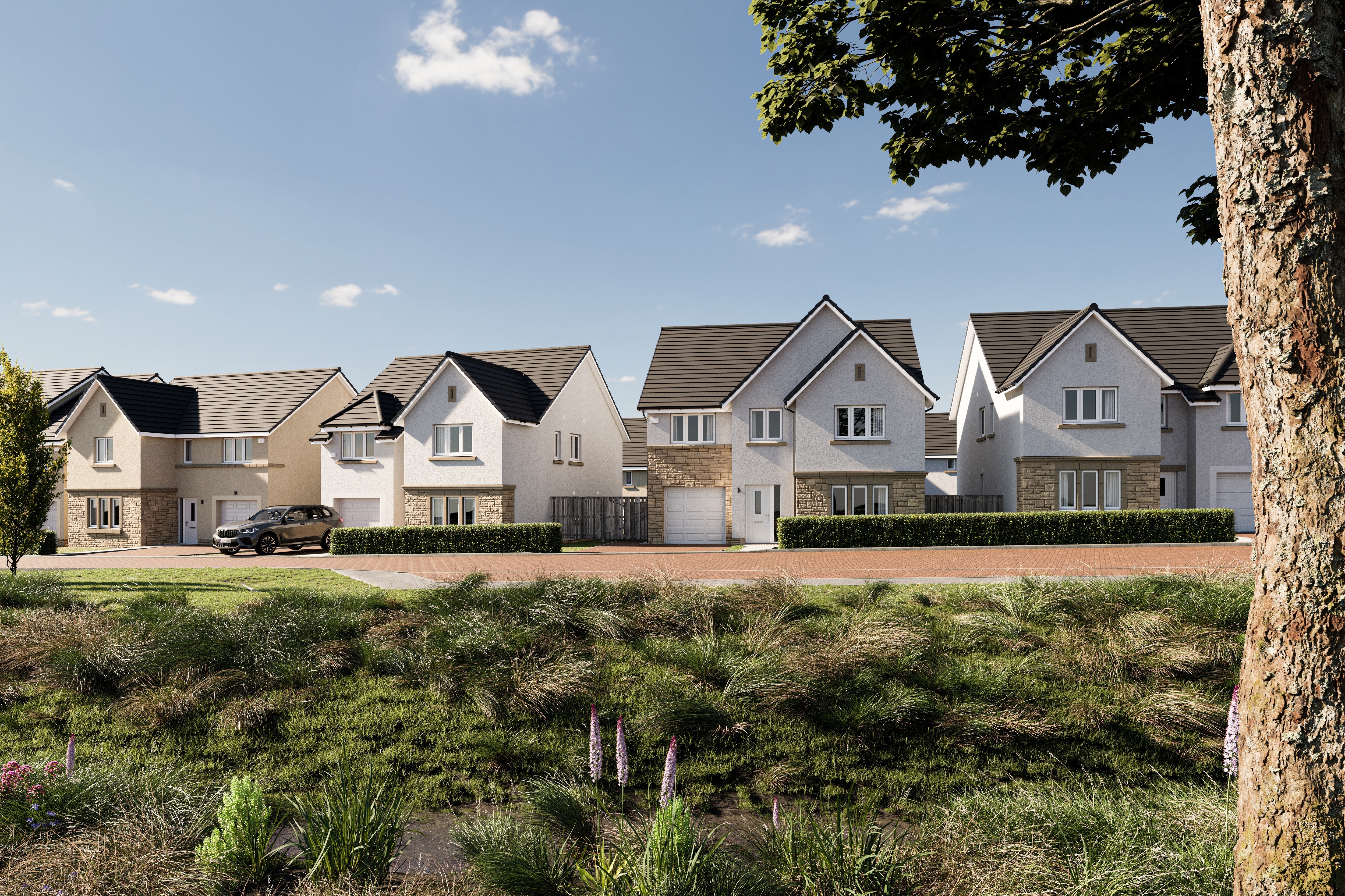 Homes in Mansefield Lea, East Calder, West Lothian Cala Homes