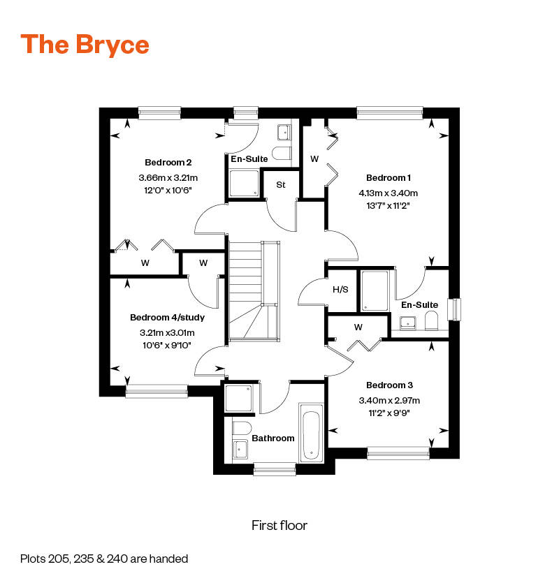 The Bryce first floor