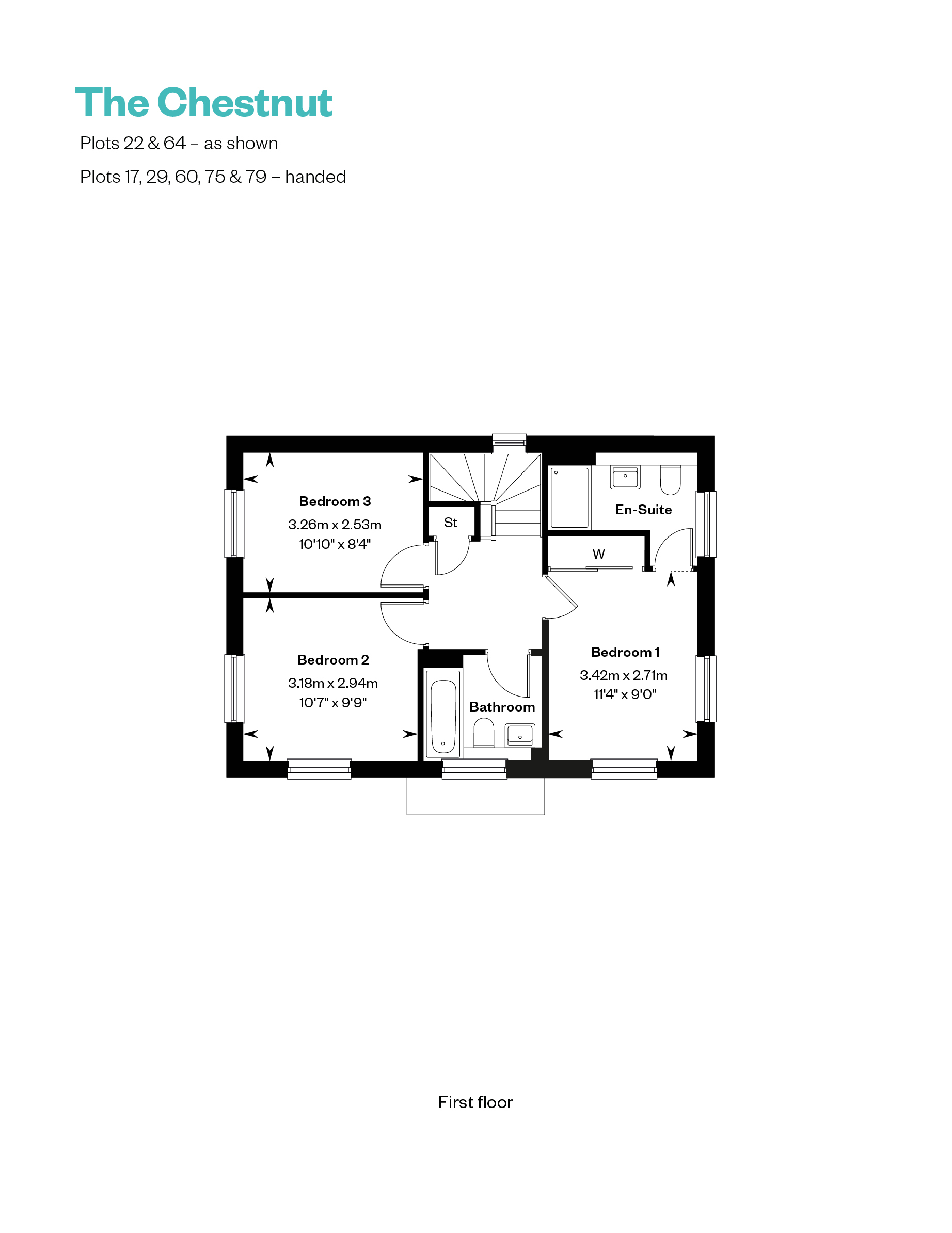 4597998 CALA SHC Cala At Warlingham Web Floorplans 885X1146 The Chestnut FF 6639851