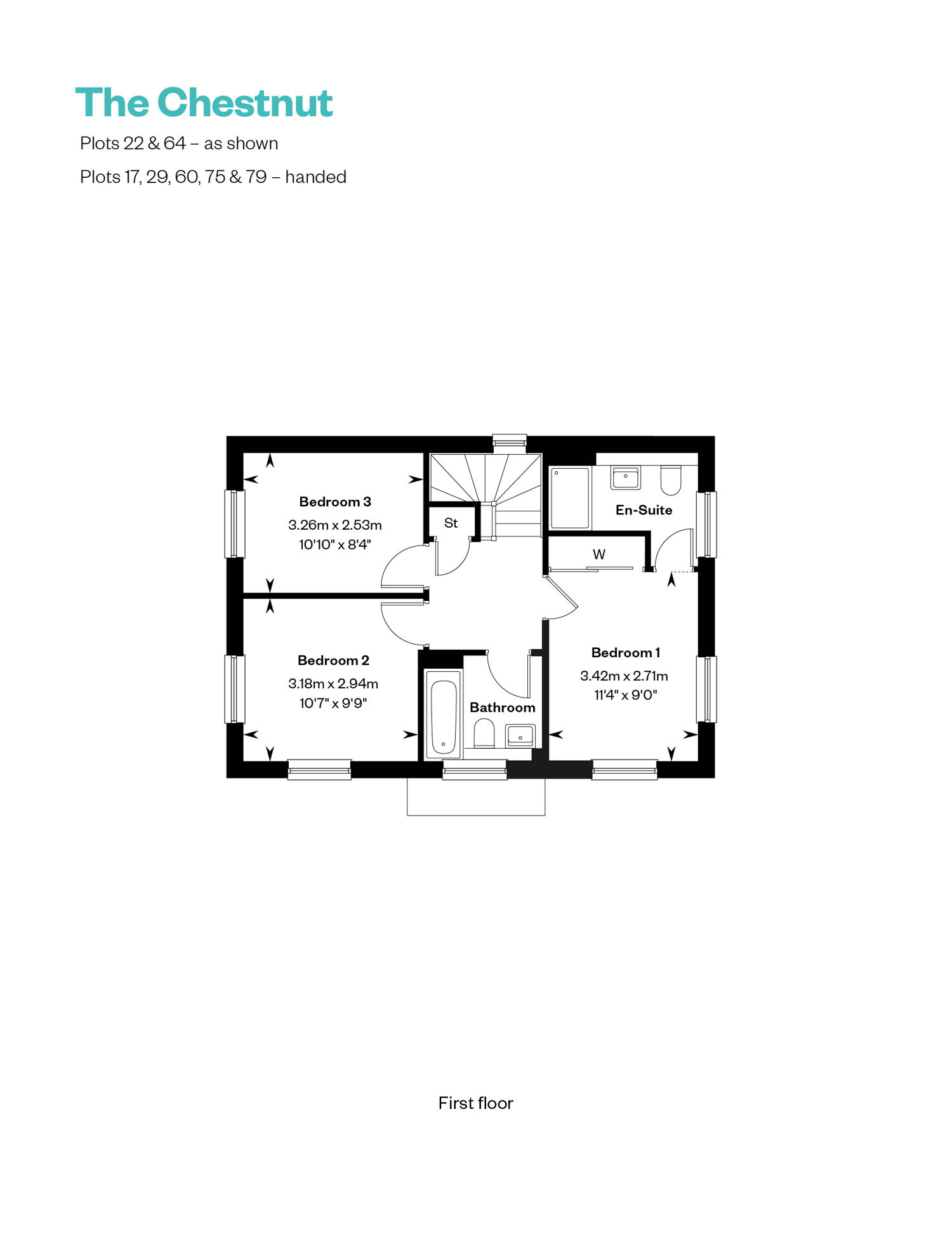4597998 CALA SHC Cala At Warlingham Web Floorplans 885X1146 The Chestnut FF 6639851