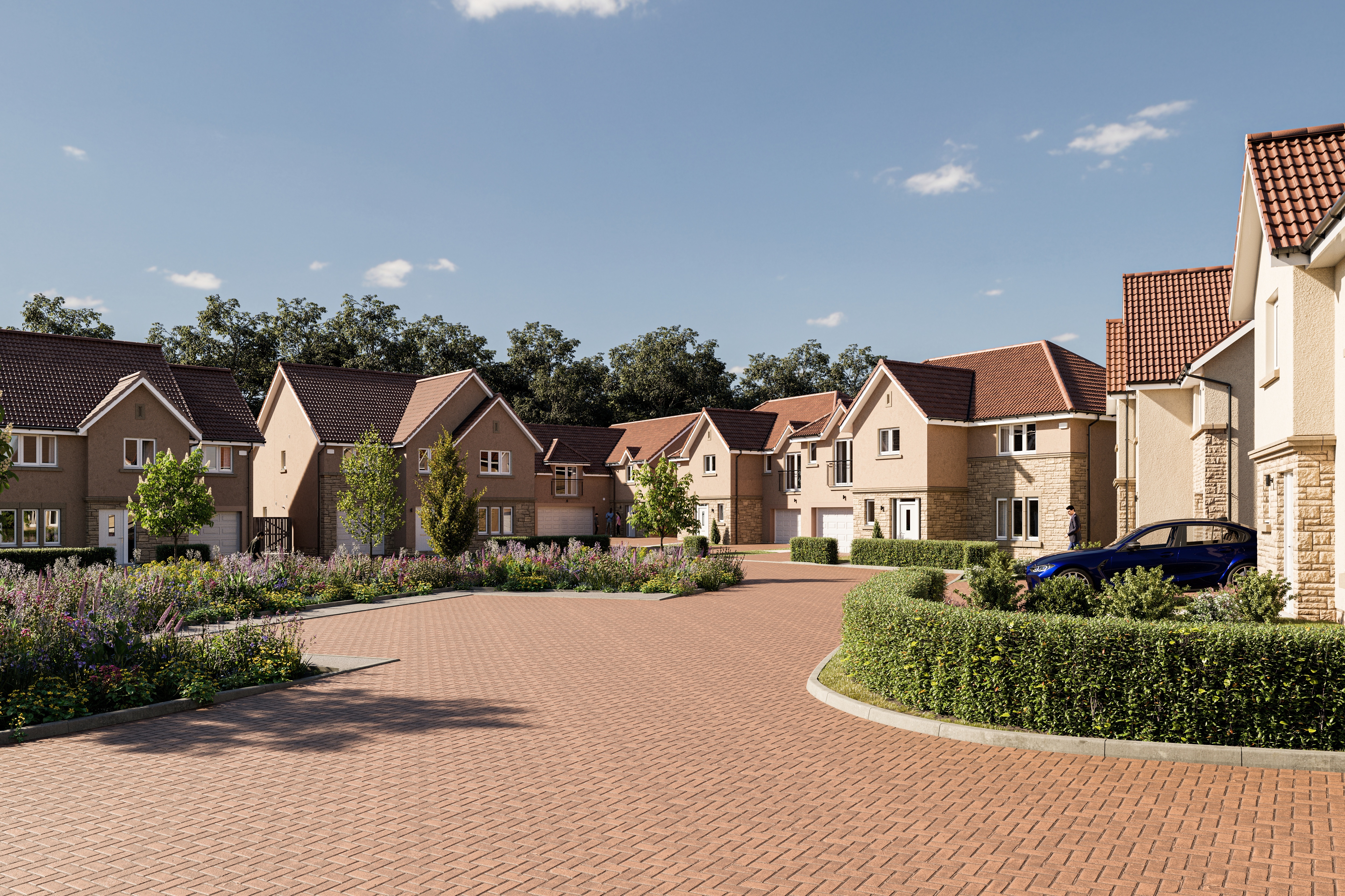 Homes in Mansefield Lea, East Calder, West Lothian Cala Homes