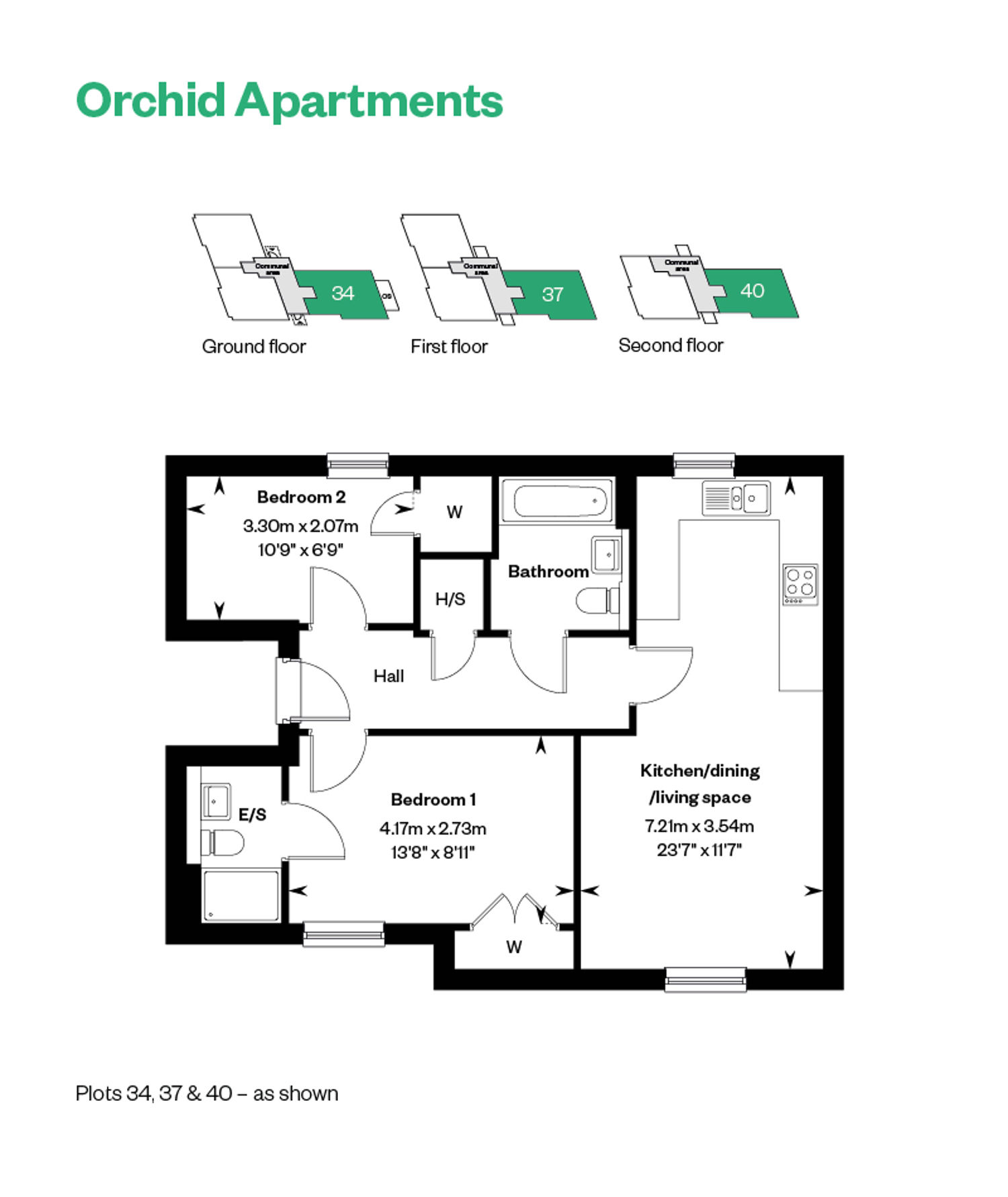 Orchid Apartments, Samuel Gardens Plots 34, 37, 40