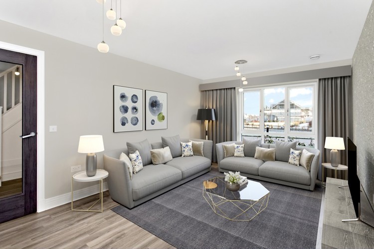 3 bedroom showhome | light-filled lounge
