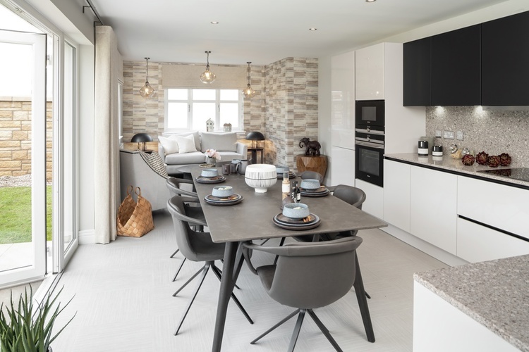 Vb1602768 Cala Homes North Southbank Kitchen To Family Area Overview By ZAC And ZAC