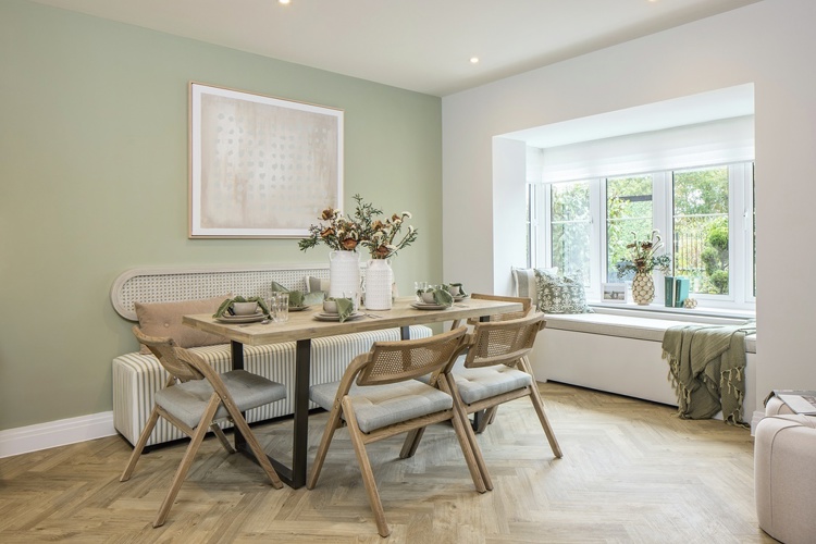 Photography of Cala's 4 bedroom Walnut showhome at Nobel Park. Houses for sale in Didcot, Oxfordshire. 