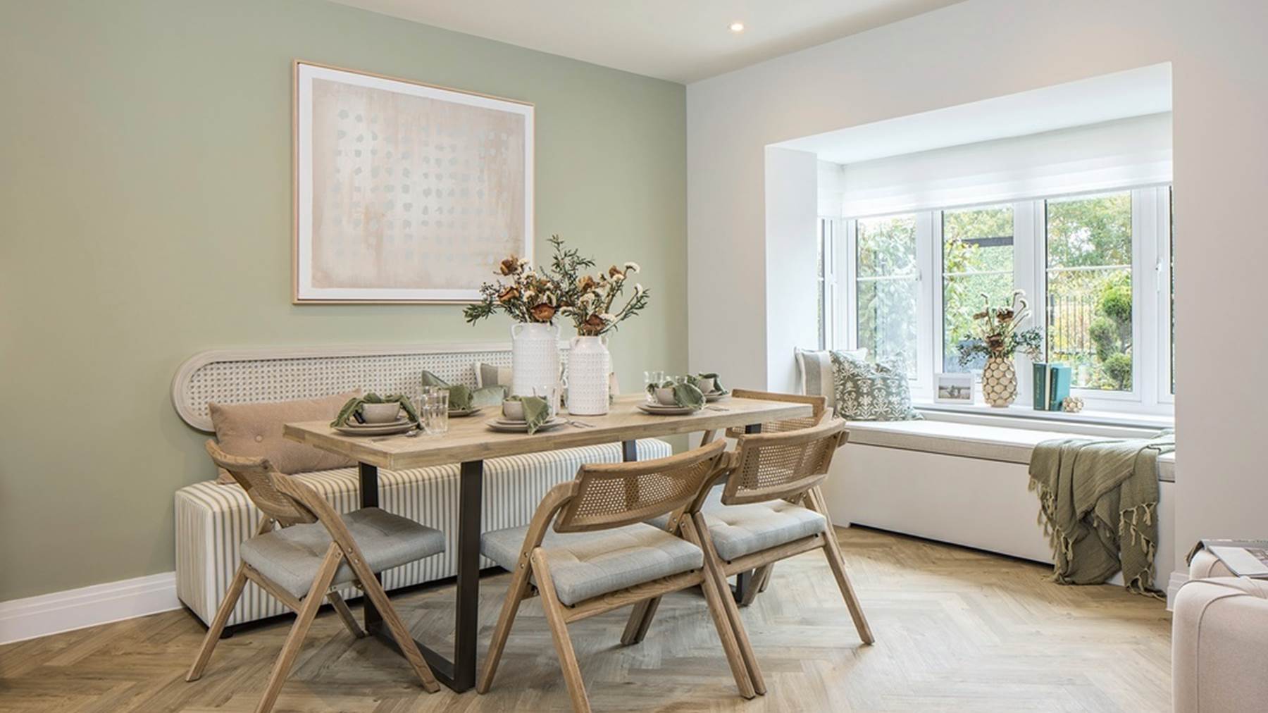 Photography of Cala's 4 bedroom Walnut showhome at Nobel Park. Houses for sale in Didcot, Oxfordshire. 