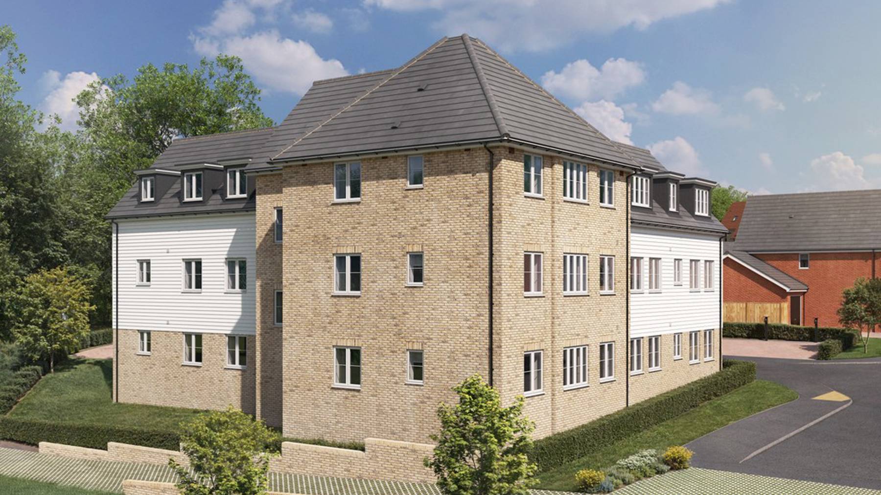 Staggs Farm Flint Apartments CGI (2)