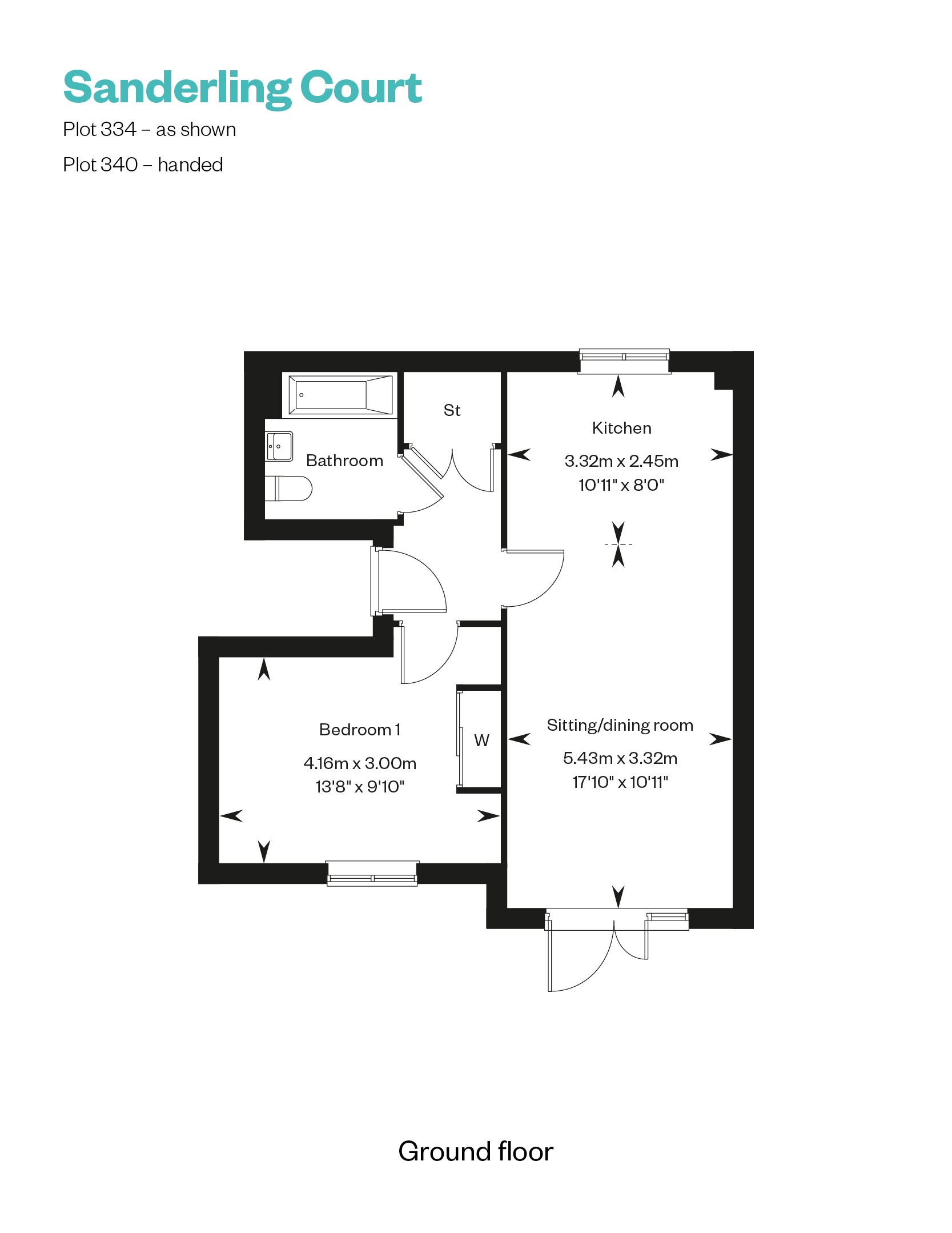 Sanderling Court Plots 334&340