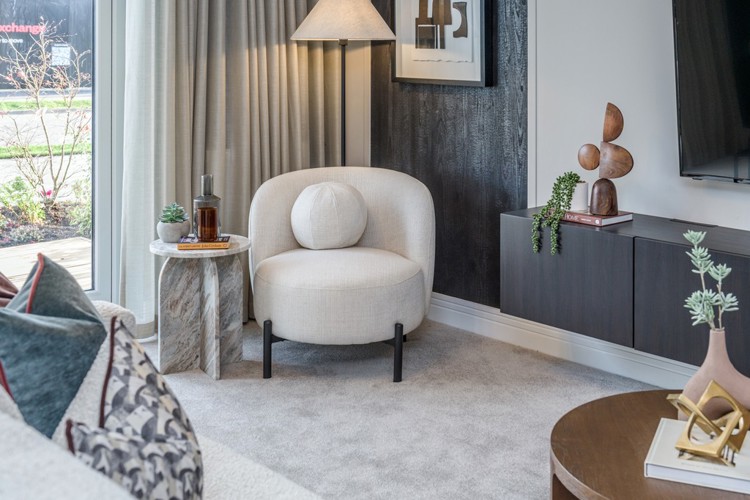 Cala Homes - Lounge - show apartment