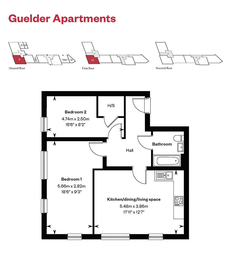 Ingatestone Grove Guelder Apartments Plot 11 14 Floorplans