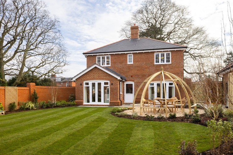 Showhome image of the Magnolia at Knightwood Chase. Four bedroom home for sale in Fordingbridge