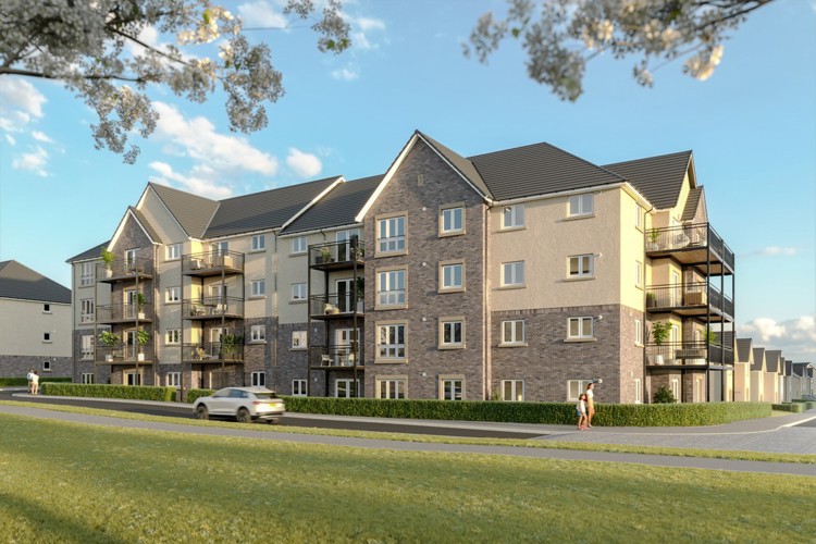 The Dean Apartment External CGI | Homes for sale in Edinburgh
